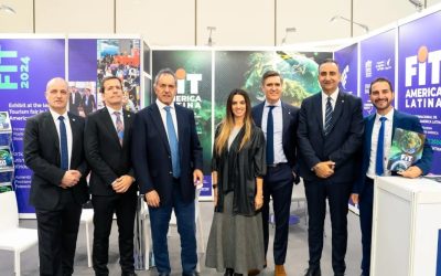 Apertura del stand de Argentina y FIT América Latina en ITB Berlín 2024