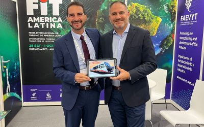 Jujuy Presentó en el stand de FIT el Tren Solar de la Argentina