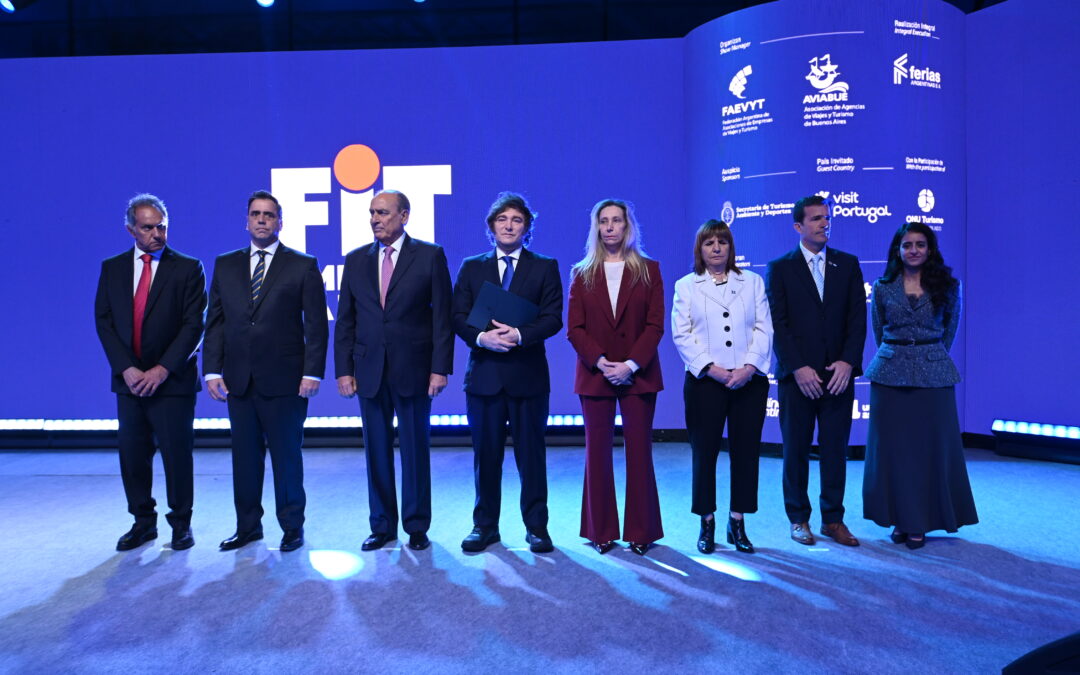 EL PRESIDENTE JAVIER MILEI ENCABEZÓ EL ACTO DE APERTURA DE FIT 2025