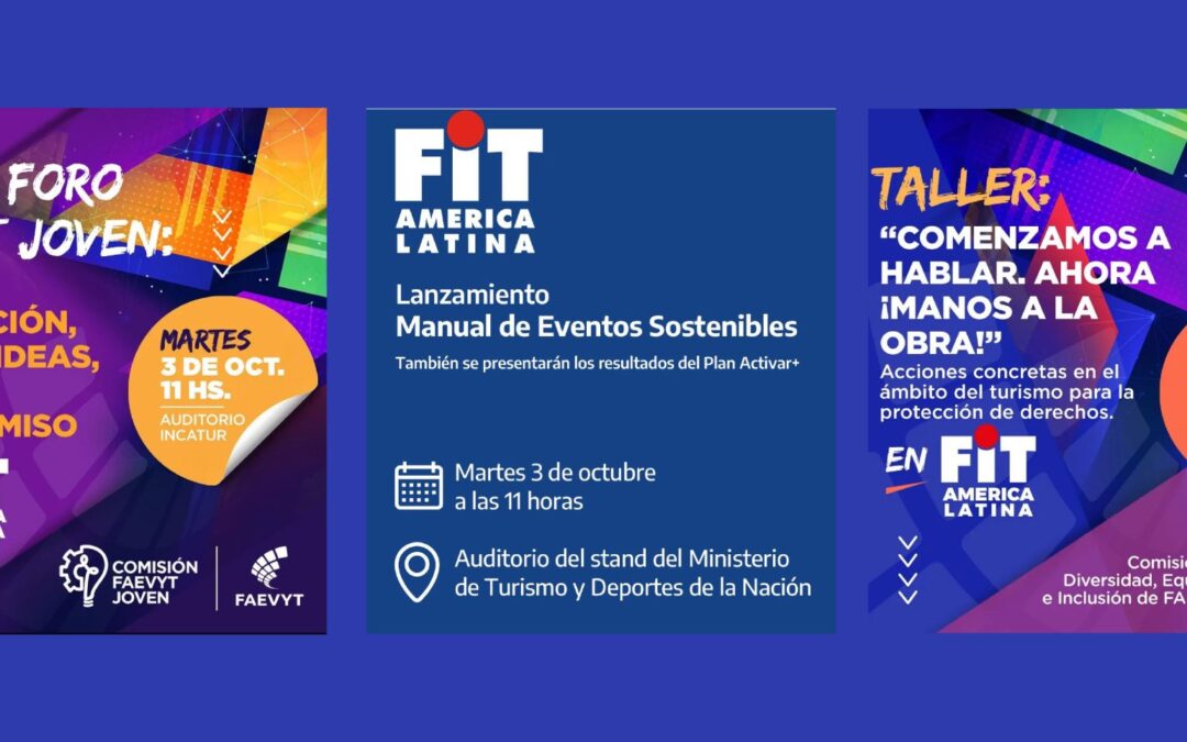 FIT transcurre su última jornada con un cronograma de actividades a pleno